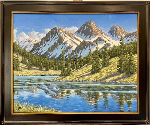 Click to view detail for Serenity 24x30 $2200